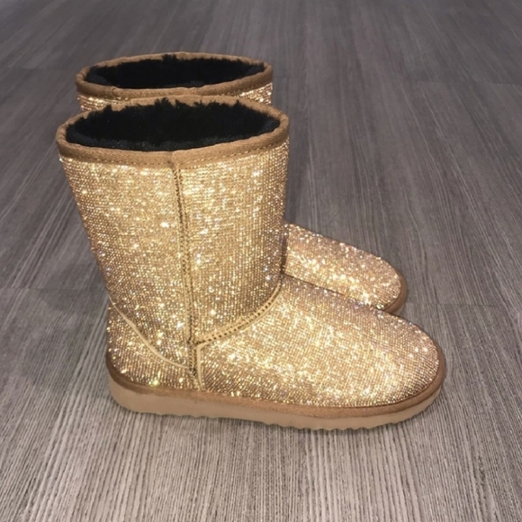 πππ¨π© πππ― 8 πRose Gold Swarovski Boot - Picture 3 of 8